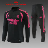 Kids Real Madrid Training Suit Black 2026/27