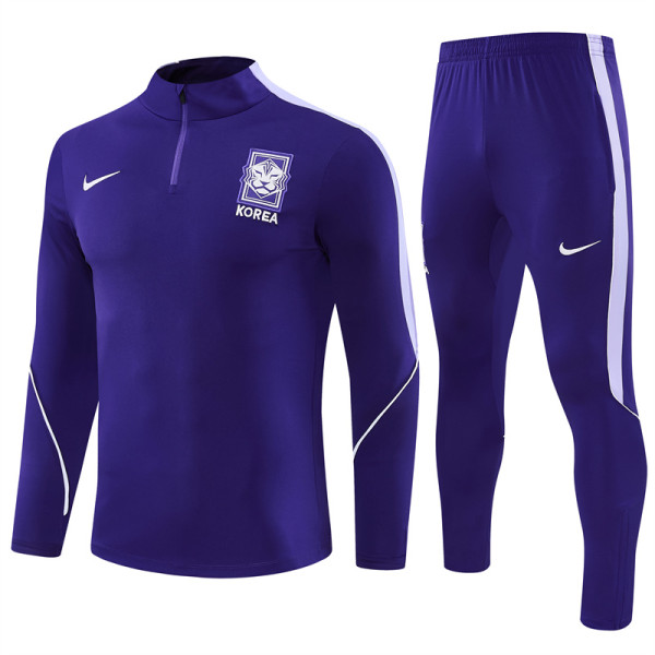 Mens Korea Training Suit Purple 2026