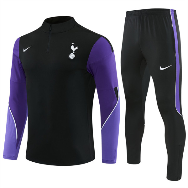 Mens Tottenham Hotspur Training Suit Black 2026/27