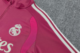 Mens Real Madrid Training Suit Rose Pink 2026/27