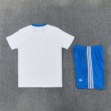 Mens Real Madrid Short Training Suit White 2025/26