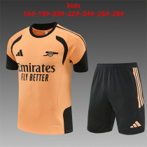 Kids Arsenal Short Training Suit Orange 2026/27