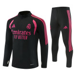 Mens Real Madrid Training Suit Black 2026/27