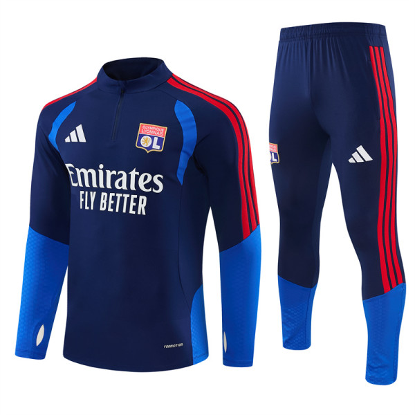 Mens Olympique Lyonnais Training Suit Royal 2026/27