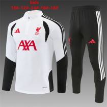 Kids Liverpool Training Suit White 2026/27