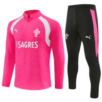 Mens Portugal Training Suit Pink 2026