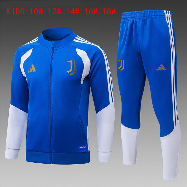 Kids Juventus Jacket + Pants Training Suit Blue 2026/27