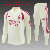 Kids Real Madrid Training Suit Yellow 2026/27