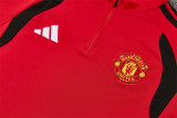 Mens Manchester United Training Suit Red 2026/27
