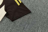 Mens Flamengo Short Training Suit Cream 2026/27