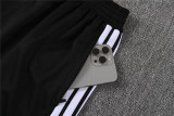 Mens Real Madrid Short Training Suit Black 2026/27