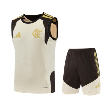 Mens Flamengo Singlet Suit Cream 2026/27