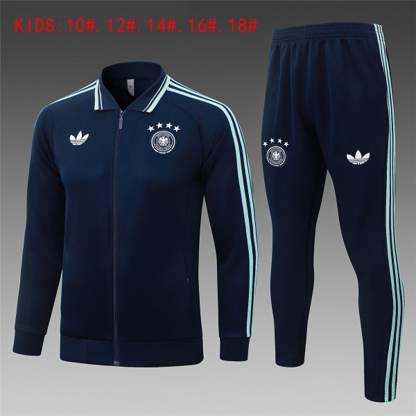 Kids Germany Jacket + Pants Training Suit Royal 2026