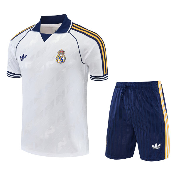 Mens Real Madrid Short Training Suit White 2026/27