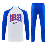 Mens Chelsea Training Suit White 2026/27