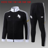 Kids Juventus Jacket + Pants Training Suit Black 2026/27