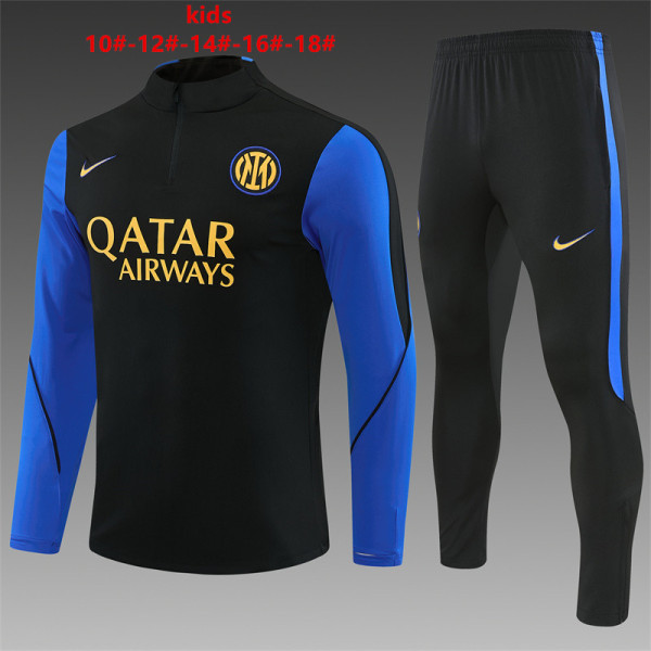 Kids Inter Milan Training Suit Black 2026/27