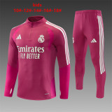 Kids Real Madrid Training Suit Rose Pink 2026/27