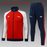 Kids Arsenal Jacket + Pants Training Suit Red 2026/27