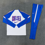 Mens Chelsea Training Suit White 2026/27
