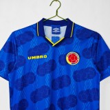 Mens Colombia Retro Away Jersey 1994