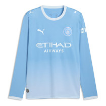Mens Manchester City Home Jersey Long Sleeve 2026/27