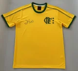 Mens Flamengo Retro Special Yellow Jersey 1986