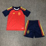 Kids Spain Home Jersey FIFA World Cup 2026