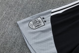 Mens Spain Short Training Suit Black 2026