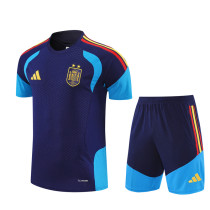 Mens Spain Short Training Suit Royal 2026