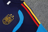 Mens Spain Short Training Suit Royal 2026