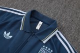 Mens Italy Jacket + Pants Training Suit Blueish Grey 2026