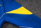 Mens Brazil Jacket + Pants Training Suit Blue 2026