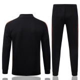 Mens Netherlands Jacket + Pants Training Suit Black 2026