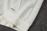 Mens Real Madrid Jacket + Pants Training Suit Cream 2026/27