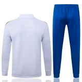 Mens France Jacket + Pants Training Suit White 2026