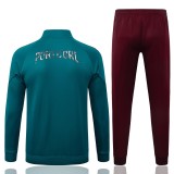 Mens Portugal Jacket + Pants Training Suit Green 2026
