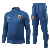Mens Argentina Jacket + Pants Training Suit Blueish Grey 2026