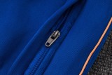 Mens France Jacket + Pants Training Suit Blue 2026
