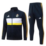 Mens Real Madrid Jacket + Pants Training Suit Royal 2026/27