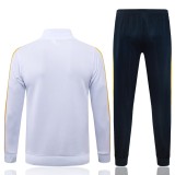 Mens Real Madrid Jacket + Pants Training Suit White II 2026/27