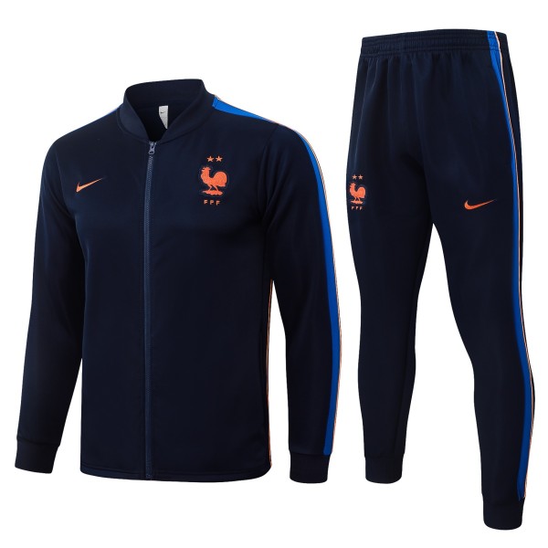 Mens France Jacket + Pants Training Suit Royal 2026