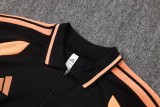 Mens Arsenal Polo Shirt Black - Orange 2026/27