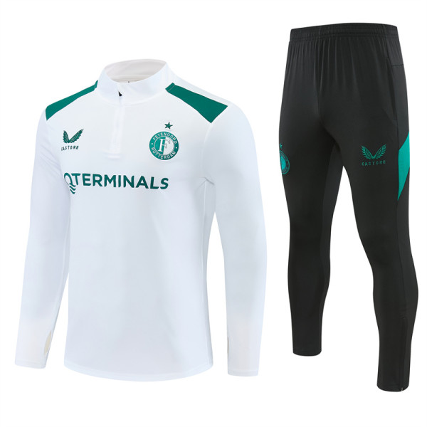 Mens Feyenoord Training Suit White 2026/27