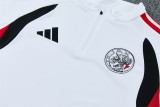 Mens Ajax Training Suit White 2026/27
