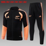 Kids Arsenal Jacket + Pants Training Suit Black 2026/27