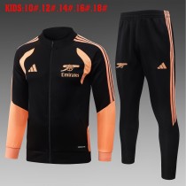 Kids Arsenal Jacket + Pants Training Suit Black 2026/27