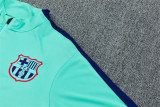Mens Barcelona Training Suit Green 2026/27