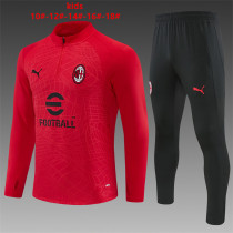 Kids AC Milan Training Suit Red 2026/27