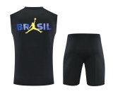Mens Brazil Singlet Suit Jordan Black 2026